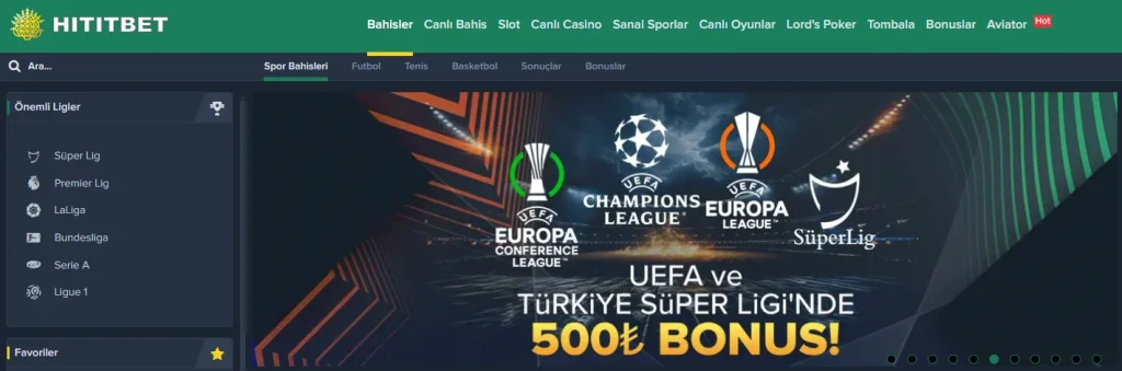 Hititbet Spor Bahisleri 2024 a